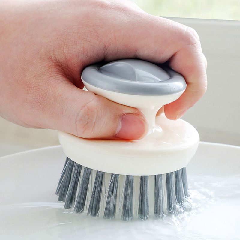 Washing Dish Brush Cleaning Scrubber With Handle Stove Dishes Pp Kitchen Scrubbers_voghion.com