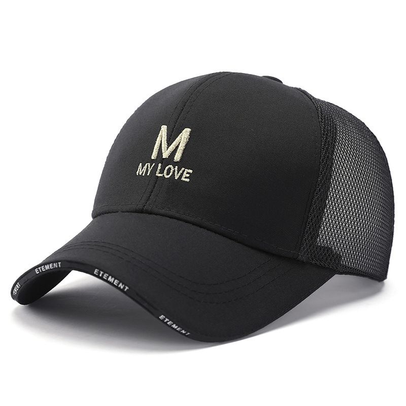 Summer Men's Outdoor Sunshade Sun Protection Versatile Embroidered Baseball Cap Creative Advertising Hat_voghion.com