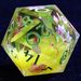 9 Polyhedral Resin Sets Dice D And D Golden Haze Sakura For Dungeons Dragons RPG_voghion.com