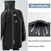 ROCKBROS Fahrradbekleidung Regenmantel Regenjacke wasserdicht winddicht Damen Herren M-4XL Neu_voghion.com