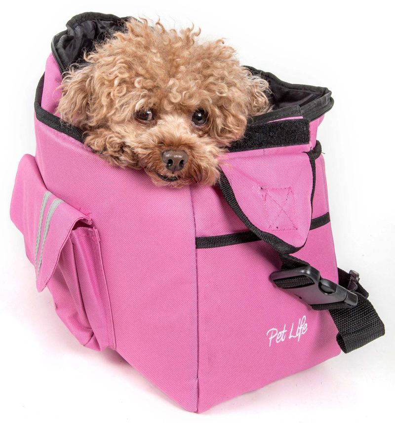 Fashion Back-Supportive Over-The-Shoulder Fashion Pet Carrier_voghion.com