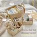 Bär Filz Faltbare Spielzeug Lagerung Bin Schmutzige Wäsche Korb Desktop Organizer Box Für Kosmetik Und Snacks 2025_voghion.com