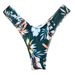 New Leopard Digital Print Sexy Women's Two-Piece Bikini Hot Spring Brazilian Swimwear V-String Bottoms_voghion.com