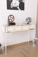 Ardeno Metal Legs Wood Base Console Table_voghion.com