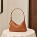 2025 Top Layer Vegetable Tanned Grain Cowhide Underarm Classic Hobo Genuine Leather Versatile Shoulder Crossbody Bag_voghion.com