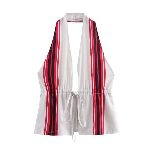 Abbigliamento donna 2024 autunno e inverno nuovo stile gilet stampato con scollo a V e gonna a mezza lunghezza_voghion.com