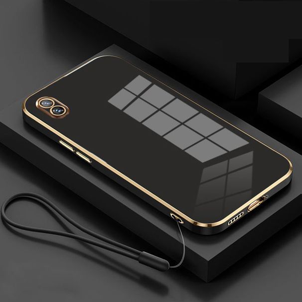 For vivo Y1s Case Luxury Square Plating vivo Y1s Y91C Y91i Phone Case Vivo 1929 1820_19 ShockProof Silicone Back Cover Fundas_voghion.com