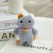 Keychain Adorable Cat Plush With Bell Cute Japanese Style Bag Soft Toy Charm_voghion.com