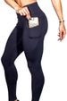 Women's Yoga Running Exercise Fitness Pants Side Cell Phone Pocket Exercise Yoga Pants_voghion.com
