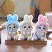 Plush Adorable Cute Cat Toy Keychain Rabbit Bag Charm Stuffed Animal Doll_voghion.com