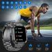 New Outdoor Smart Watch Men 1.96 Screen IP68 Waterproof Watches Bluetooth Call Smartwatch Multiple Sports For_voghion.com