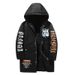 Übergroßer Parka-Mantel für Herren mit Fleecefutter, Lange Winterjacke für große und lange Menschen, Kapuzenjacke im Punk-Stil mit Reißverschluss, Lässige Streetwear_voghion.com