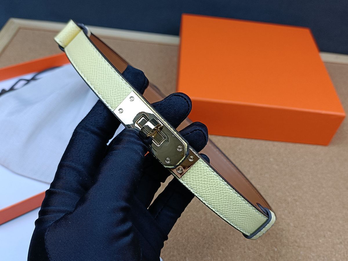 Designer in pelle Donna B Fibbia regolabile sottile larghezza 20mm con giacca gonna abito camicia tendenza moda pelle bovina_voghion.com