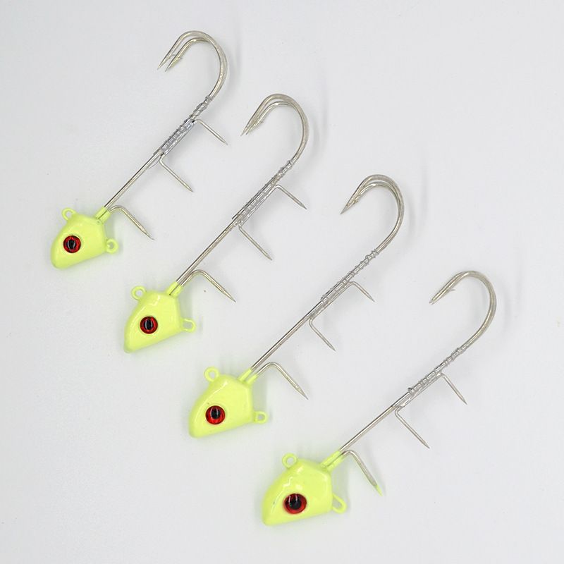 Taiyu Dalekonosné noční světlo Olověná hlavice 15g-225g Shore Throw Rybaření z lodi s druhou jehlou na háček Tianya_voghion.com