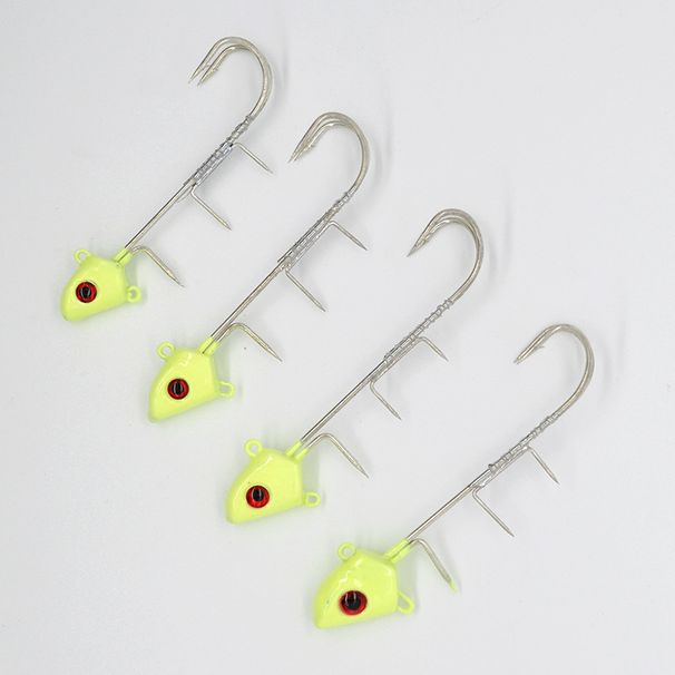 Taiyu Dalekonosné noční světlo Olověná hlavice 15g-225g Shore Throw Rybaření z lodi s druhou jehlou na háček Tianya_voghion.com