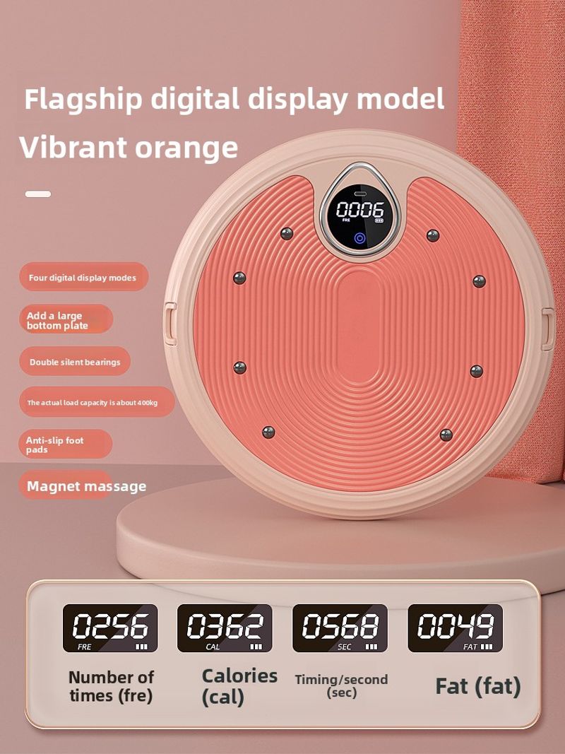 Smart Plate Home Slimming Magic Waist Twisting Machine Massage Weight Loss Exercise Rotating Twist Men Fitness Equipment_voghion.com