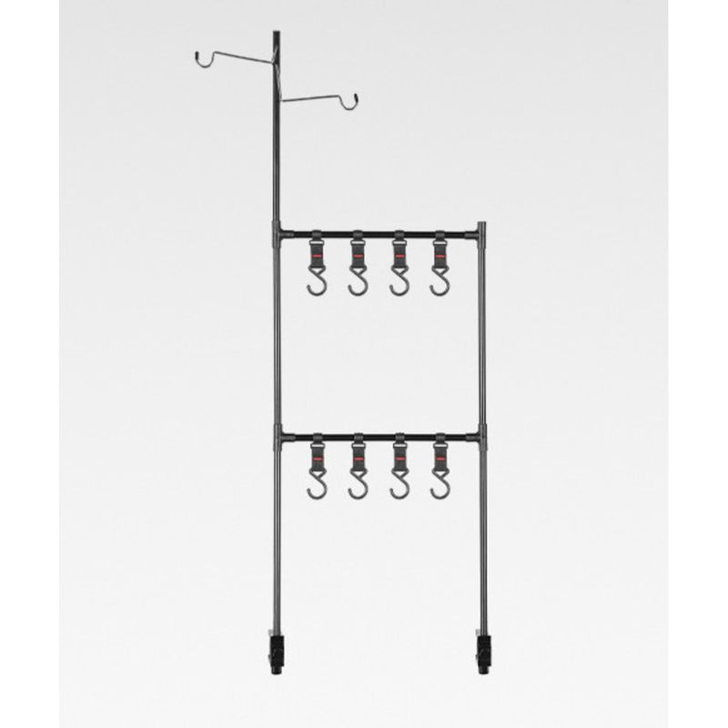 Outdoor camping desktop storage aluminum alloy hanging picnic barbecue tableware multi-purpose ra, table edge light_voghion.com