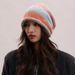 2025 Autumn/Winter Large Head Circumference Face-Flattering Knitted Wool Fashionable Versatile Warm Fleece Hat_voghion.com