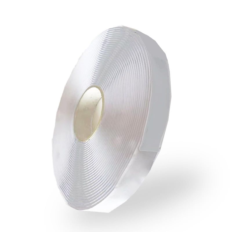 1pcs/3pcs Butyl Tape Black, 1/8-In X 3/4-In X 30-Foot , Double Sided Leak Proof Waterproof Butyl Sealant Tape, RV Plumbers Putty Rubber Seal Tape For RV Repair, Boat Sealing, And Roof Patching_voghion.com