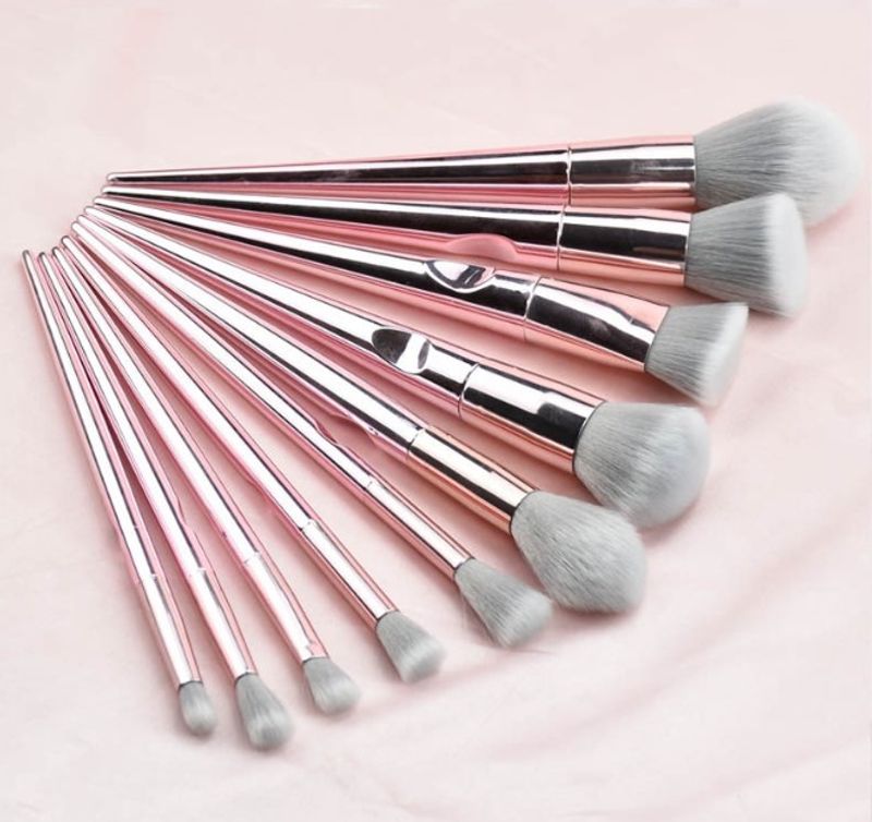 Make-up-Pinsel und -Tools Neue 10-teilige Make-up-Pinsel der Wet And Wild-Serie Daumenpuder-Stick-Make-up-Pinsel-Set Make-up-Tools_voghion.com