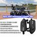 FÜR DAX ST125 2024 modifizierte Motorrad-Seitentasche, wasserdichte dreieckige Seitentasche, Hartschalentasche, Dax dt125 2021-2024 + Zubehör_voghion.com