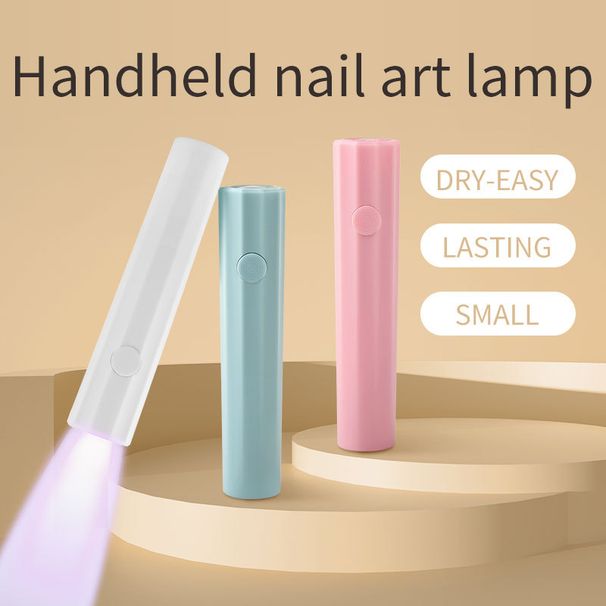 Handheld-Nagellampe, kleine und tragbare wiederaufladbare Mini-Phototherapielampe, Nagelplatten-Backlampe, Nail Art Handheld-Phototherapielampe_voghion.com
