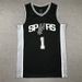 Sommertrikot Spurs 1 # Wenbanyama Basketballuniform bestickt Sporttraining Herren Damen Westen sind und_voghion.com