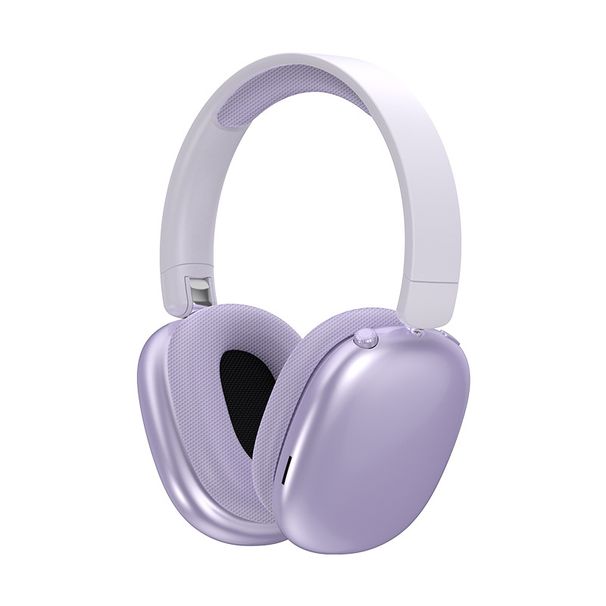 VJE35ANC Active Noise Cancelling Headphones – Bluetooth 5.3, 40H Playtime, Hi-Fi Stereo, Foldable Design (Silver/Beige/Orange/Black/Violet)_voghion.com