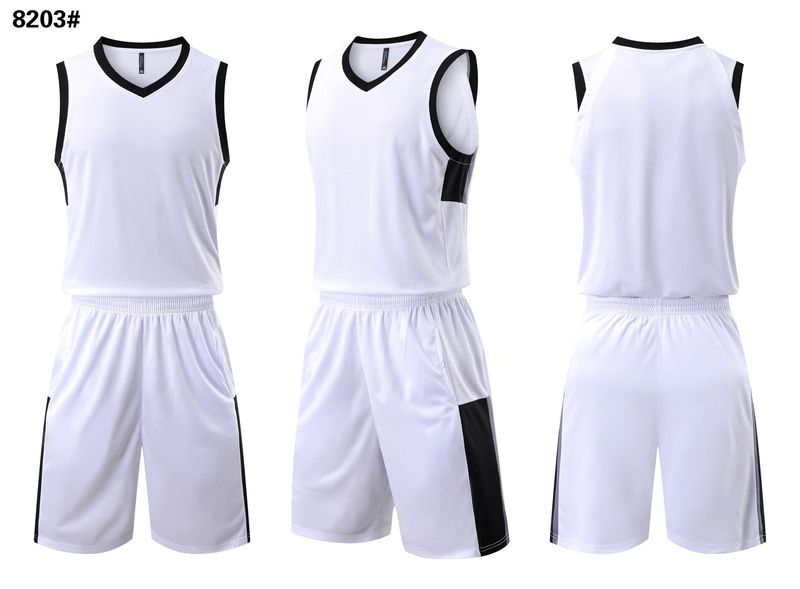 2022 Basketball Suit Set, Men's Game Tank Top, Team Kits, Club Sports Breathable Training Clothes, Printed Jersey_voghion.com