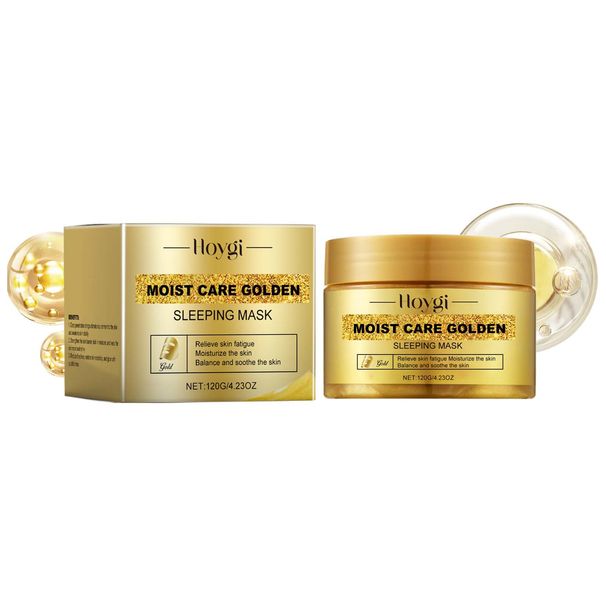 Hoygi Gold Sleeping Mask, Moisturizing, Moisturizing, Moisturizing, Smoothing And Firming Skin Hydrating Mask_voghion.com