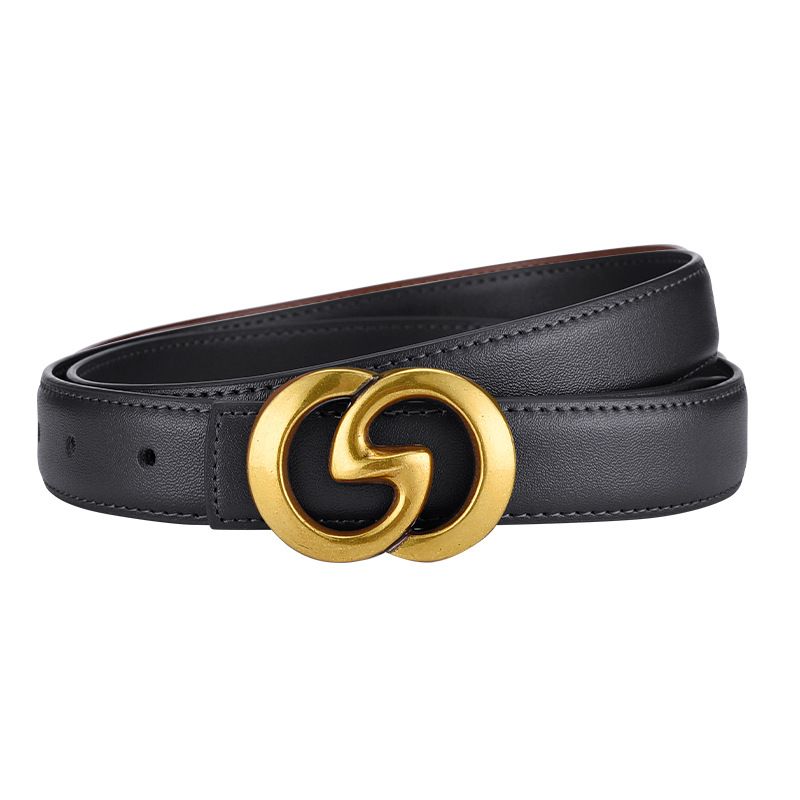 Vintage dunne tailleband voor dames - elegante en stijlvolle decoratieve band voor jeans, jurken en broeken (eenvoudig en modieus ontwerp)_voghion.com