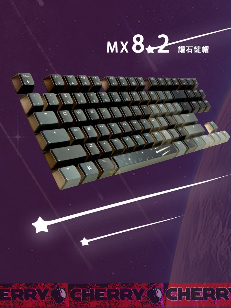 MX8.2 Yaoshi Key PB a průhledná třešňová originální stylová klávesnice Nical_voghion.com