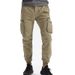 Men's Multi-color Casual Pants Plus-size Pants Men's Casual Multi-pocket Large Pocket Cotton Overalls_voghion.com