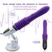Dildo vibratore per punto G, stimolatore anale per clitoride e capezzoli, con modalità di vibrazione telescopica, giocattolo sessuale per adulti_voghion.com