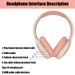 P2961 Draadloze hoofdtelefoon Flitslicht lederen oren Fone met microfoonbediening LED Stereo Muziek Helm Telefoon Bluetooth Headset Cadeau_voghion.com