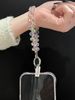 Crystal Phone Pendant New Beaded Chain Wrist Strap Bracelet Lanyard For Women High-End Lightweight_voghion.com