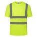 Reflektierende Kleidung für Männer auf Lager, reflektierendes T-Shirt für den Straßenbau im Freien, atmungsaktives, schnell trocknendes Sommer-T-Shirt_voghion.com