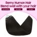 Micro Loop Hair Extension Straight Human Hair Soft Keration Glue With Micro Loop Fishing Line Fusion Hair Extension For Women_voghion.com