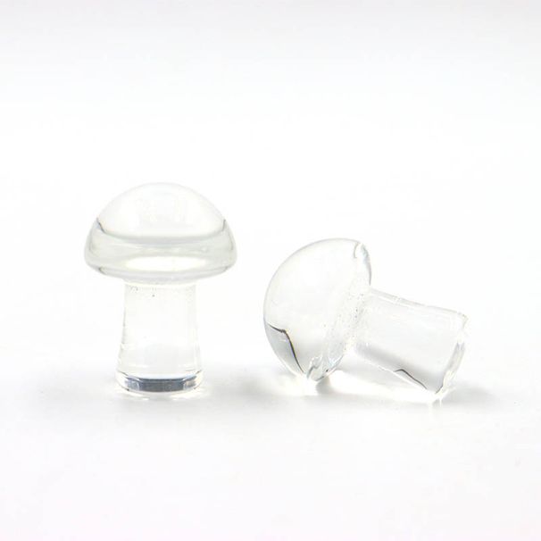 Pietra di cristallo 2 cm Mini fai da te Micro paesaggio Foresta Giardino Paesaggio Vaso di fiori Decorazione Piccoli ornamenti a fungo_voghion.com