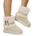 Bottes de neige en coton pour femme, avec semelle intermédiaire en peluche, livraison gratuite, pour une allure plus mince et plus grande, tout en vous gardant au chaud_voghion.com