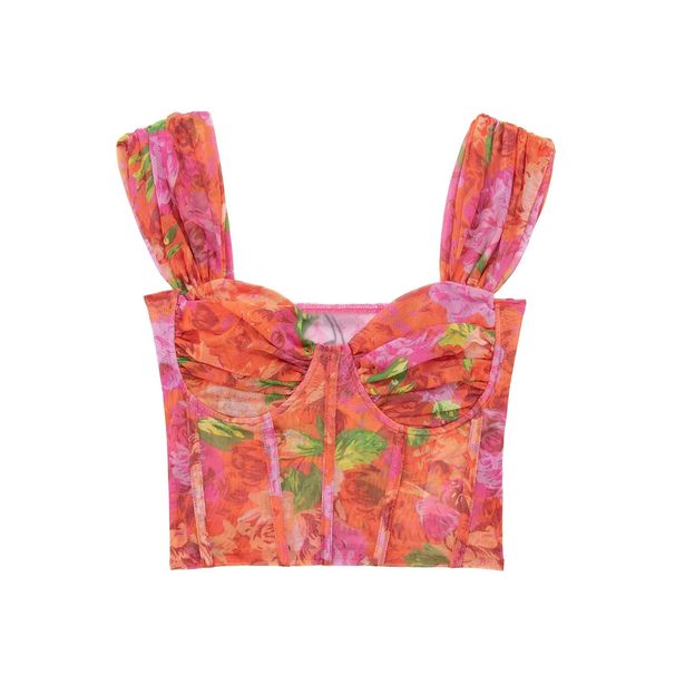 Women's Clothing Casual Print Sexy Vest Suspenders_voghion.com