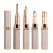 4-in-1 Electric Hair Trimmer For Face, Eyebrows, Nose, Underarms & Bikini Line - Painless Hair Removal With 4 Replaceable Heads_voghion.com