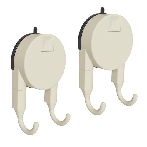 Geobella Suction Hooks - Heavy Duty Waterproof | Shower/Bathroom | Robe/Towel Holder_voghion.com