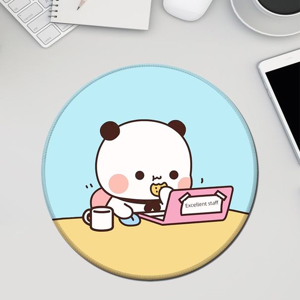 Unbeatable Quality One Two Cloth Young Adult Heart Office Mouse Mat_voghion.com