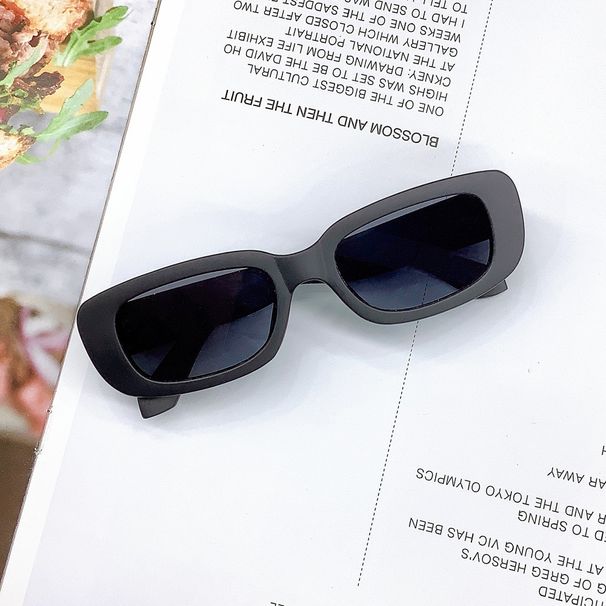 2023 Simple Design Classic Rectangle Sunglasses Boy Girl Children Vintage Sunglasses Uv Protection Kids Cute Fashion_voghion.com