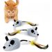 Interactive Plush Mouse For Cats By PawParty Store_voghion.com