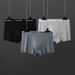 Boxer da uomo Premium - Confezione da 3/4 di biancheria intima in cotone modal con fodera in grafene, traspiranti e comodi, confezione regalo (nero, grigio, bianco)_voghion.com