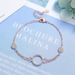 Zircon Inlaid Diamond Bracelet For Women Korean Fashion Light Luxury Niche Temperament Double Layer Chain Circle Jewelry_voghion.com