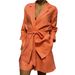 Women's Clothing Autumn New Belted Tops And Shorts Two Piece Suit_voghion.com