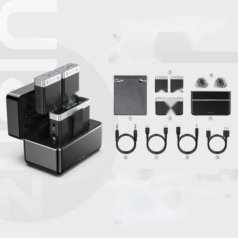 【1339 recensioni positive】 Uno o due auricolari wireless per brevi registrazioni in streaming live, Lavalier_voghion.com